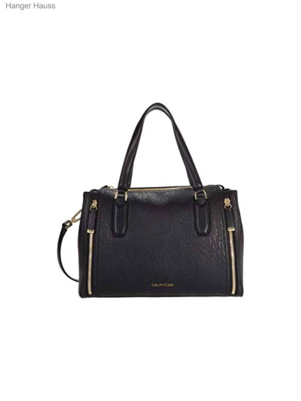 Women's Vegan Leather Organization Satchel Adjustable Crossbody